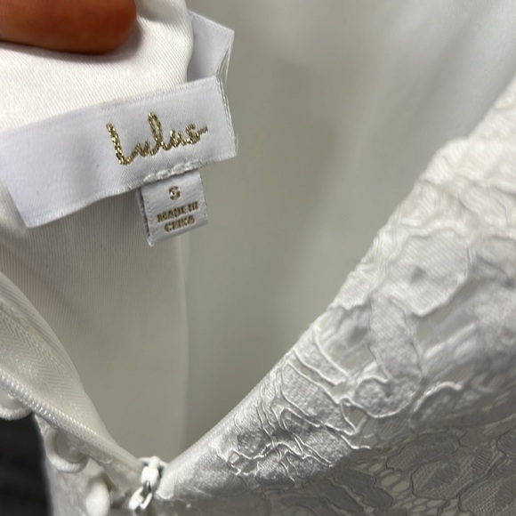 Beloved Eternity White Lace Sleeveless Backless Maxi Dress - Picture 9 of 10